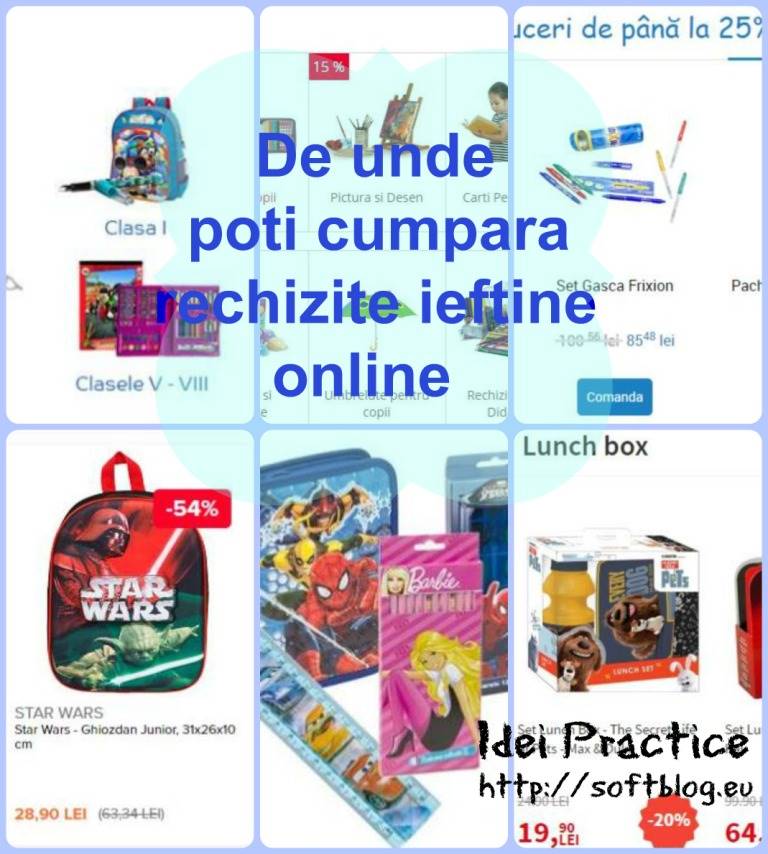 rechizite ieftine online