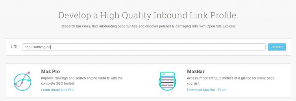 verificare MOZ