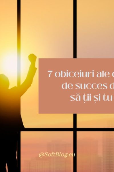 obiceiuri ale oamenilor de succes