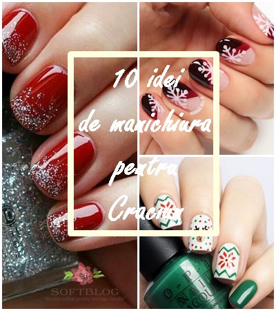 Idei de manichiura pentru Craciun