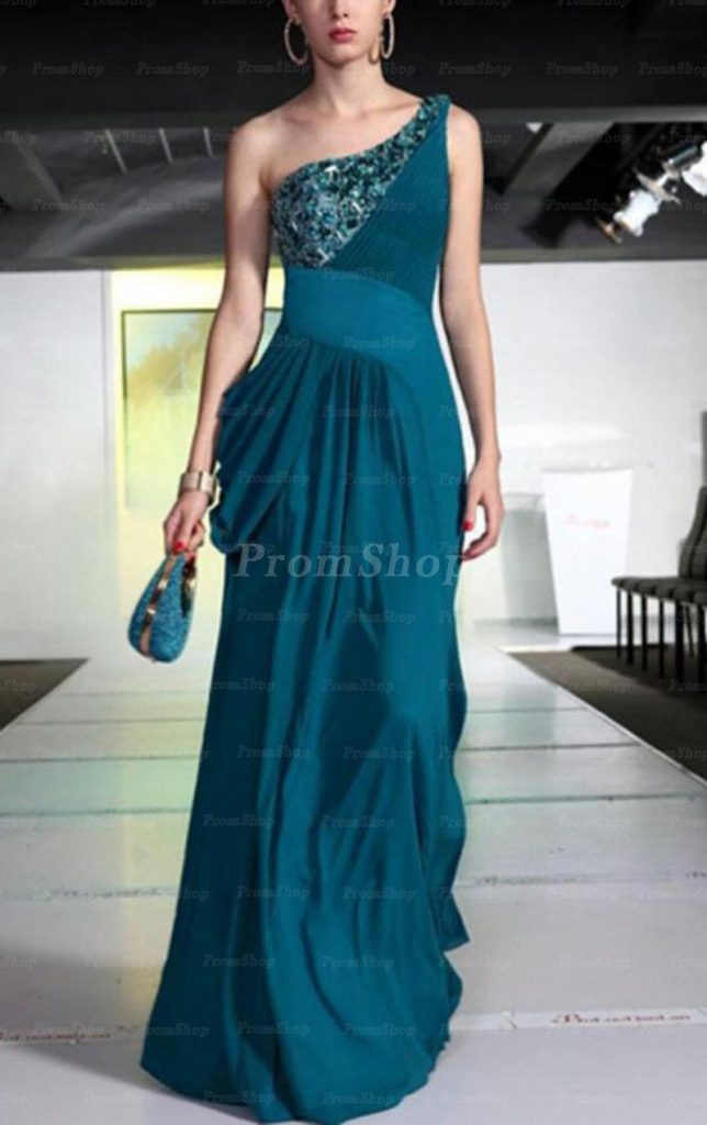 rochie eleganta nuanță de verde