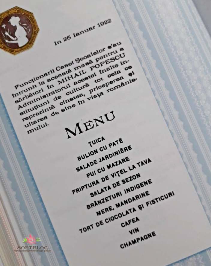 meniu mesele de odinioară