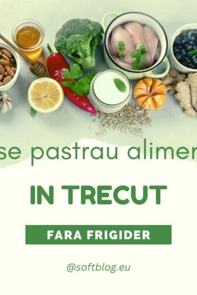 cum se păstrau alimentele în trecut fără frigider