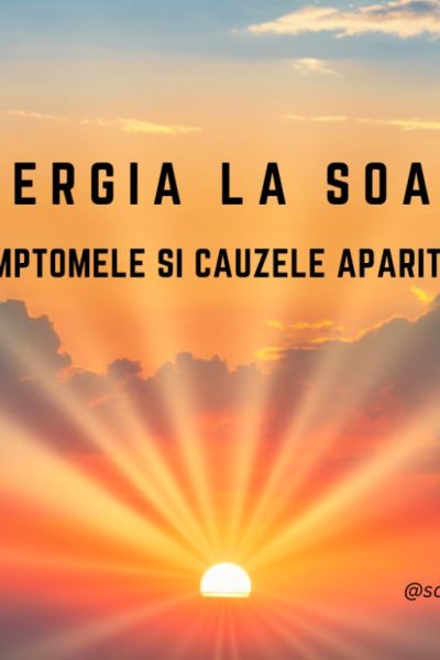 Alergia la soare