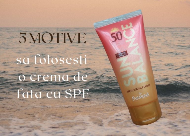 cremă de față cu spf