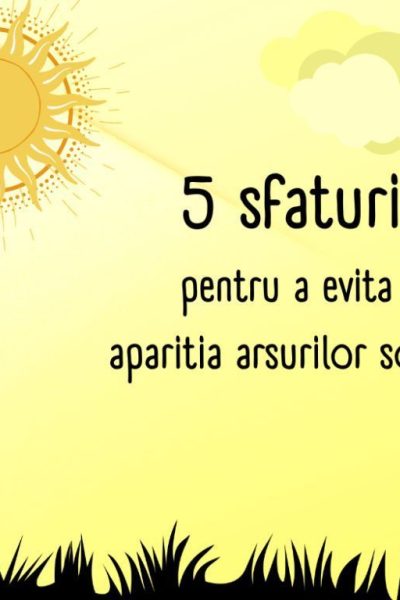 apariția arsurilor solare