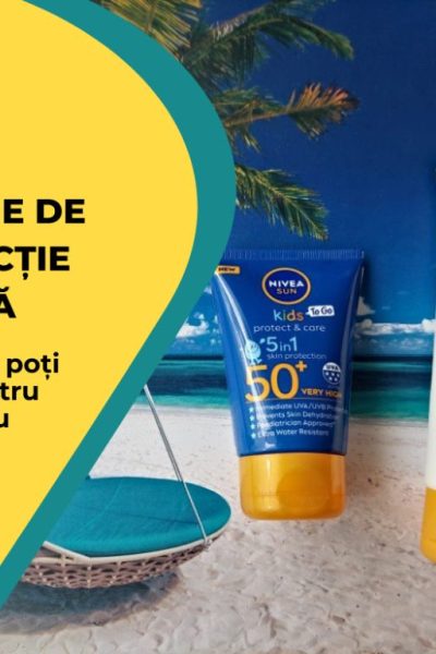 3 creme de protecție solară pentru copii