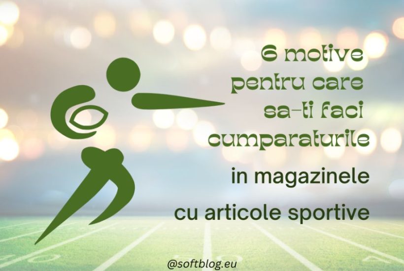 6 motive cumparaturi in magazinele cu articole sportive