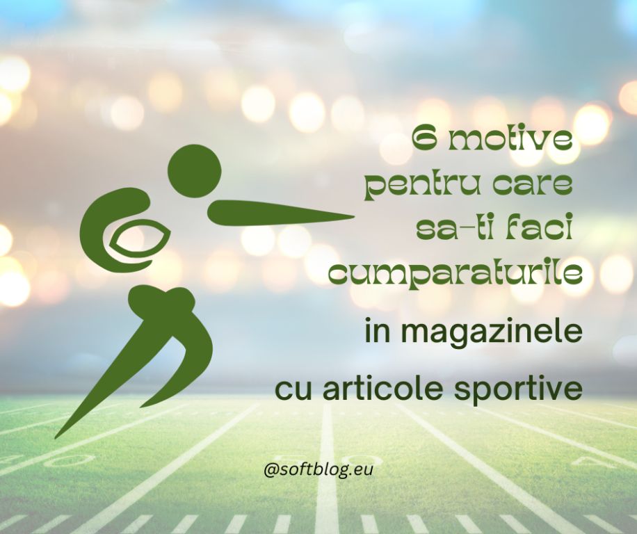 6 motive cumparaturi in magazinele cu articole sportive