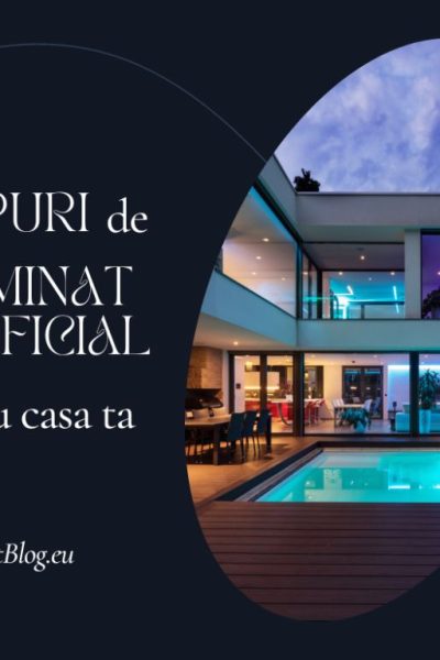 tipuri de iluminat artificial