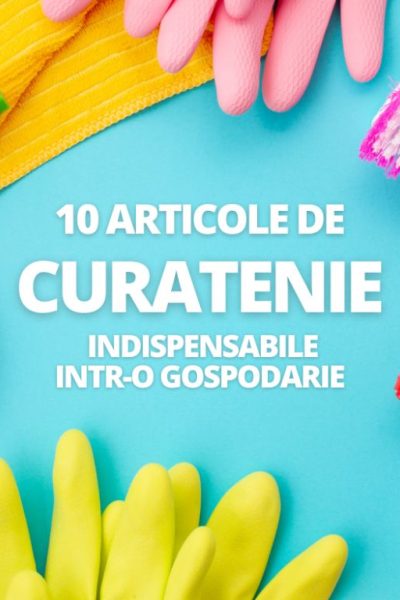articole de curățenie
