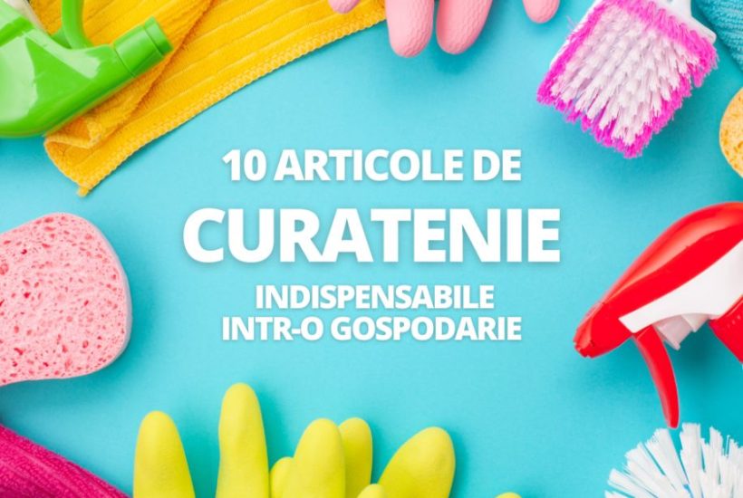 articole de curățenie