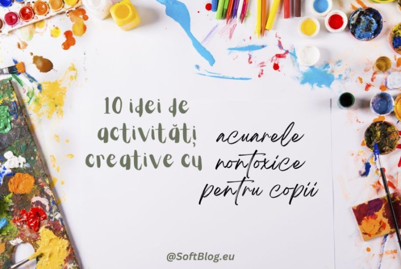 idei de activitați creative cu acuarele