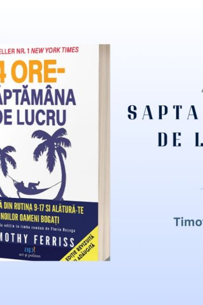 4 ore săptămâna de lucru