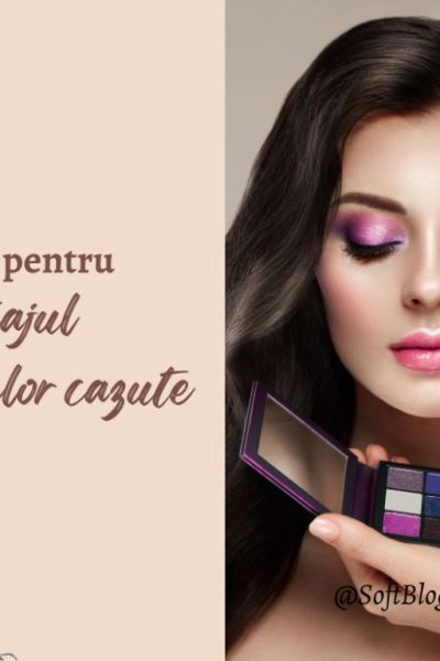 machiajul pleoapelor căzute