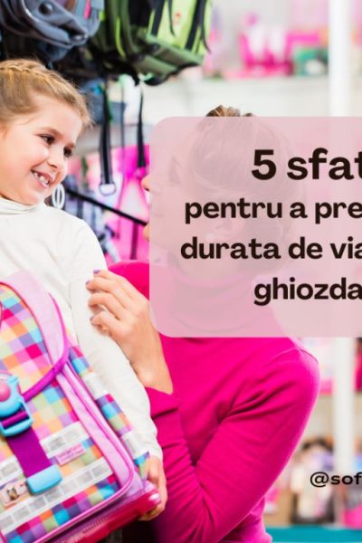 durata de viață a ghiozdanului