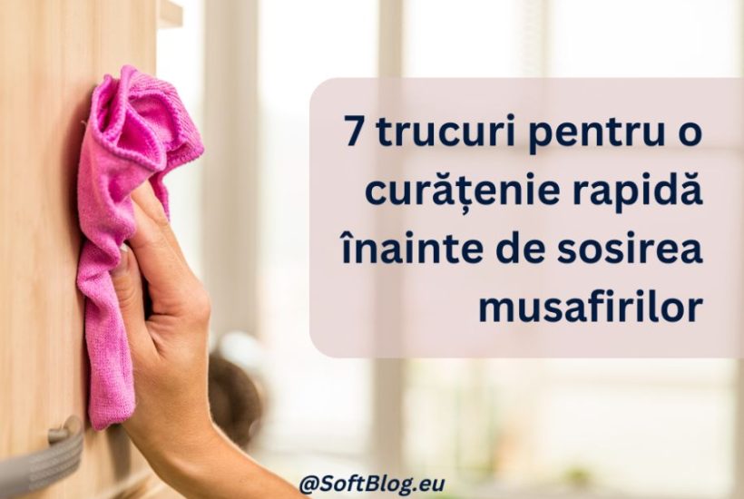 trucuri curatenie rapidă