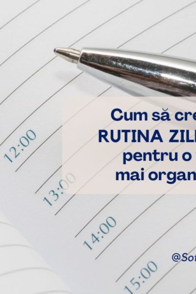 cum să creezi o rutină zilnică