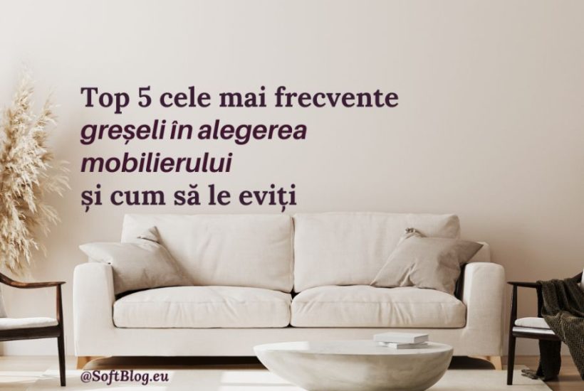 alegerea mobilierului