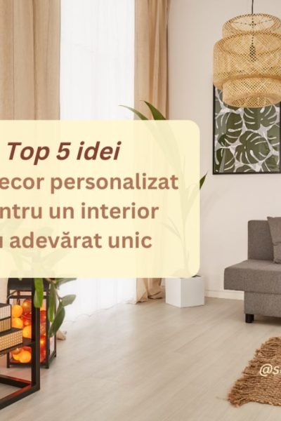 5 idei de decor personalizat